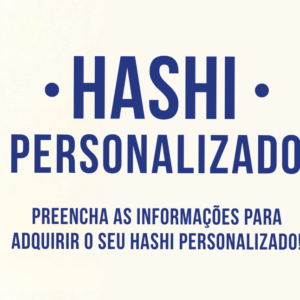 Caixa de Hashi Personalizado